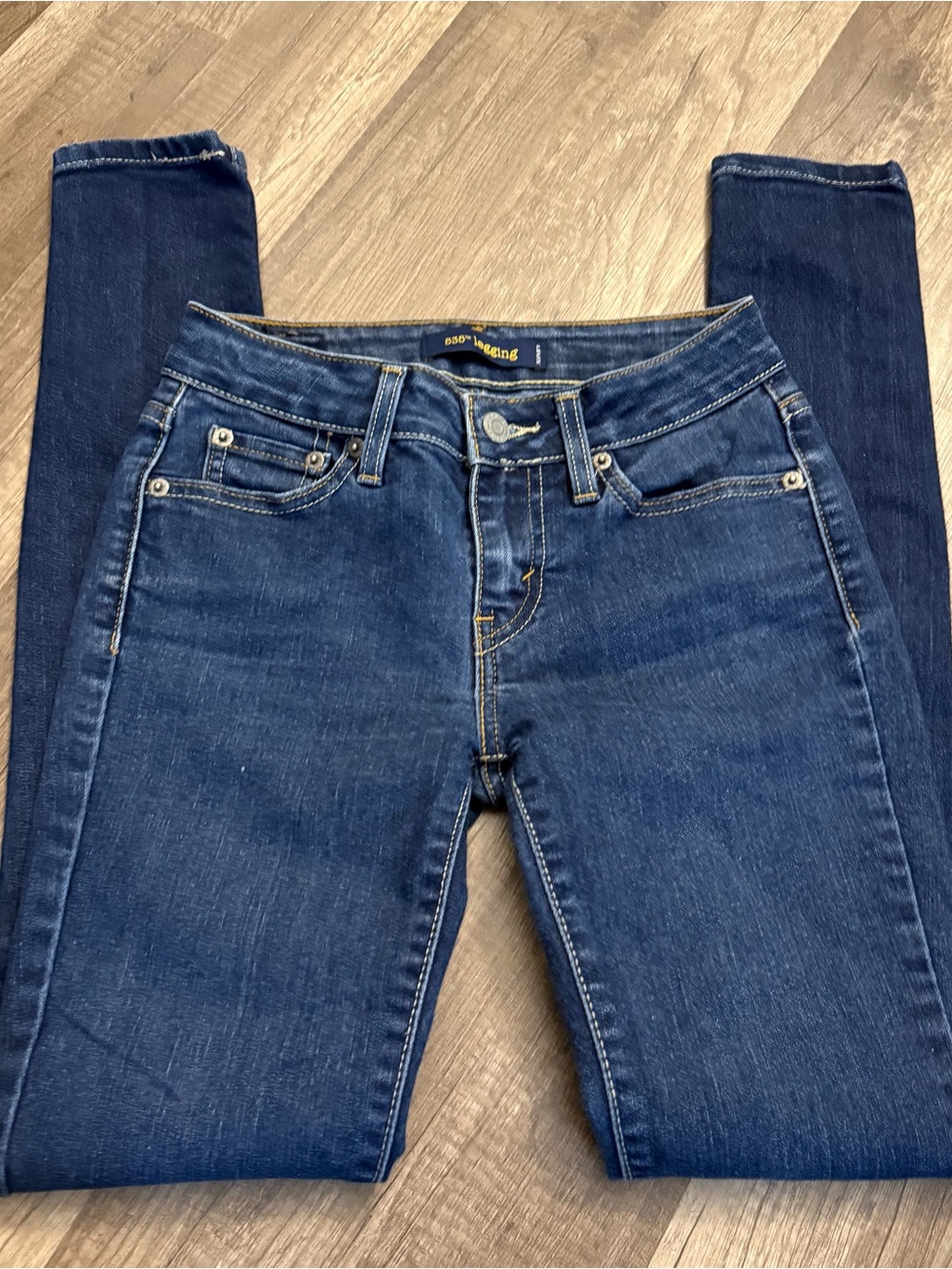 Levi’s 535 Y2K Dark Wash Skinny Jegging Jeans Stretch W25 L30